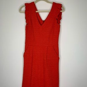 Anthropologie Tabitha quilted dress with pockets